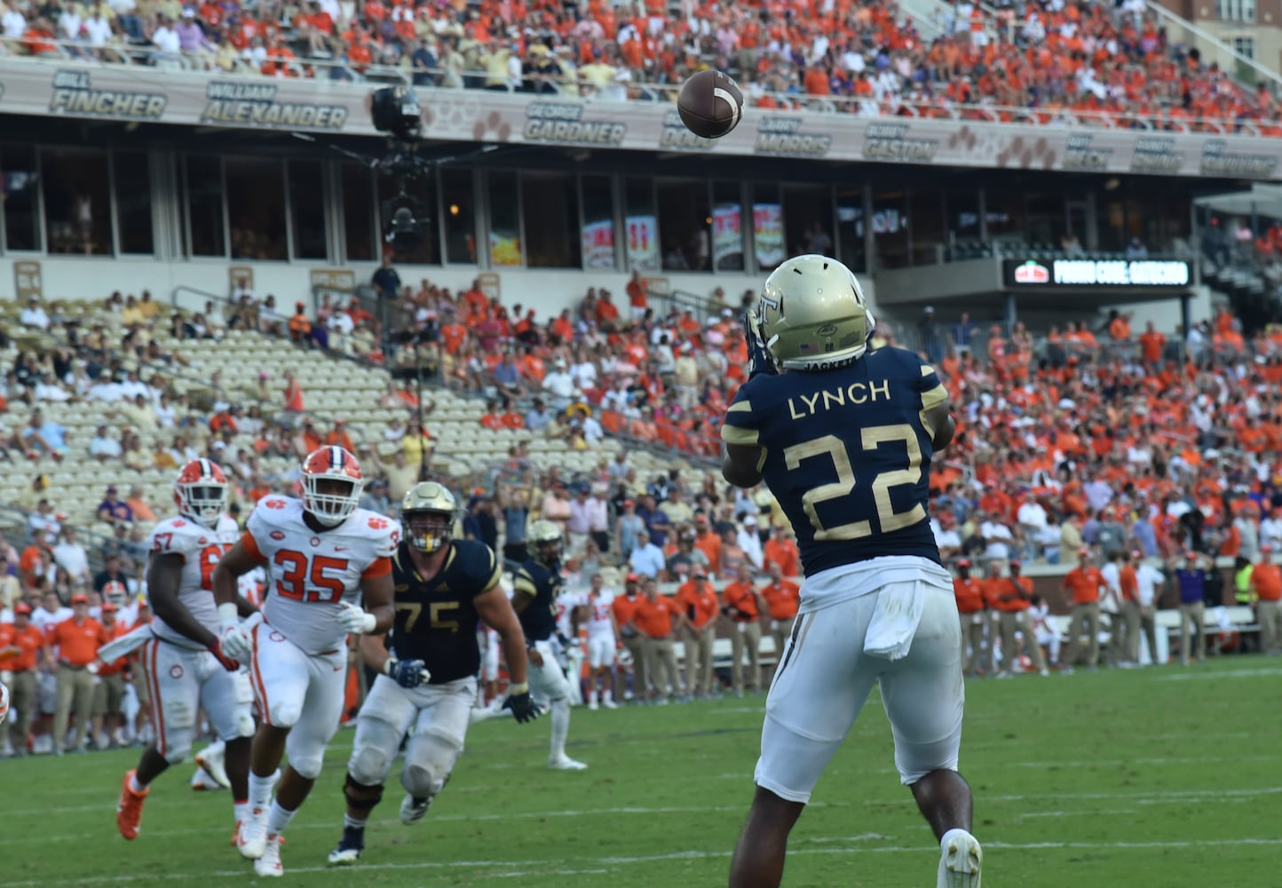 Photos: Georgia Tech loses to ACC powerhouse Clemson