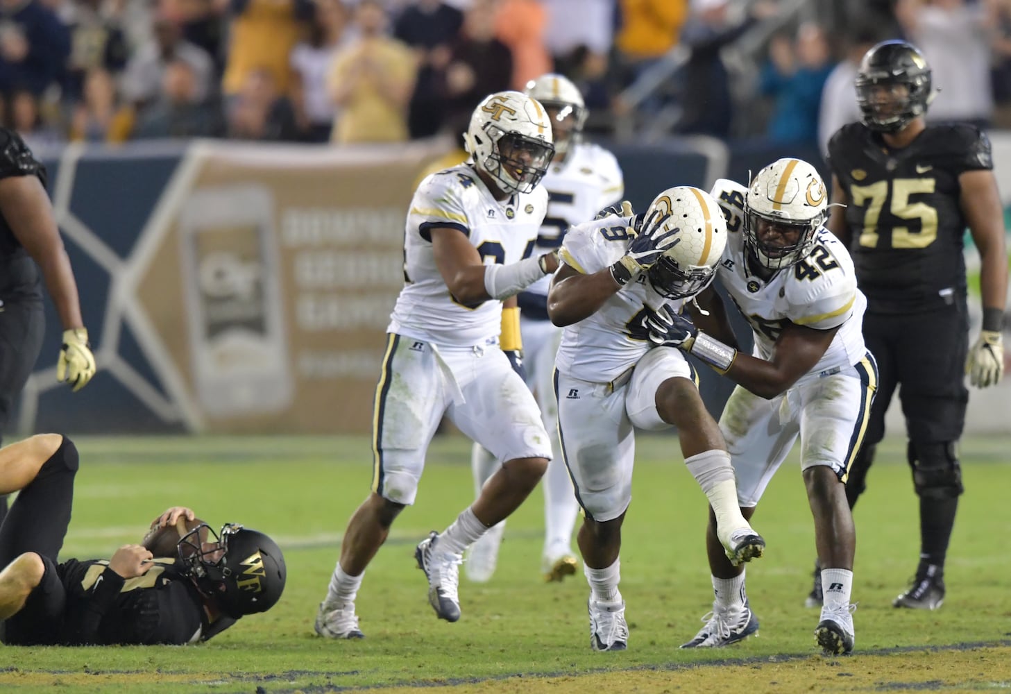 Photos: Georgia Tech pulls away from Wake Forest