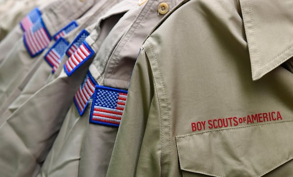   Nine sex abuse lawsuits were filed Tuesday in upstate New York against three Boy Scout local councils. (Christopher Millette/Erie Times-News via AP, File)