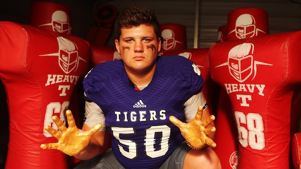 Offensive tackle Tate Ratledge is the first player from Rome's Darlington High School to be selected to the AJC Super 11.