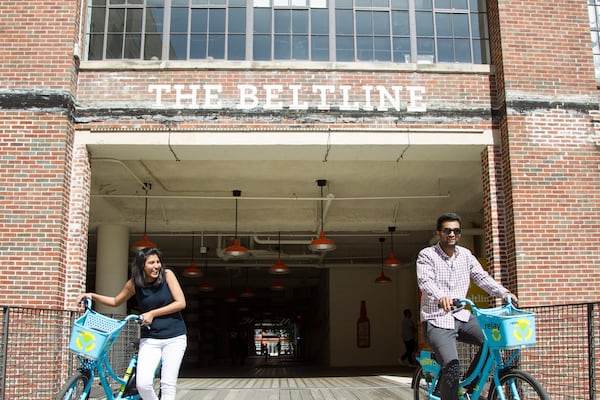 A proposed list of Atlanta transit projects includes one-third of the Atlanta Beltline Loop light rail line. Beltline advocates say the entire route should be included. (REANN HUBER/REANN.HUBER@AJC.COM)