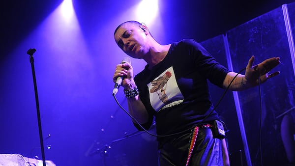 Musician Sinead O'Connor performs at the Highline Ballroom on February 23, 2012 in New York City.  (Photo by Jason Kempin/Getty Images)