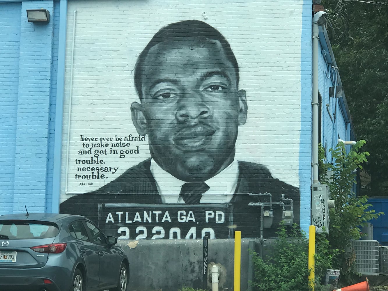 John Lewis mural