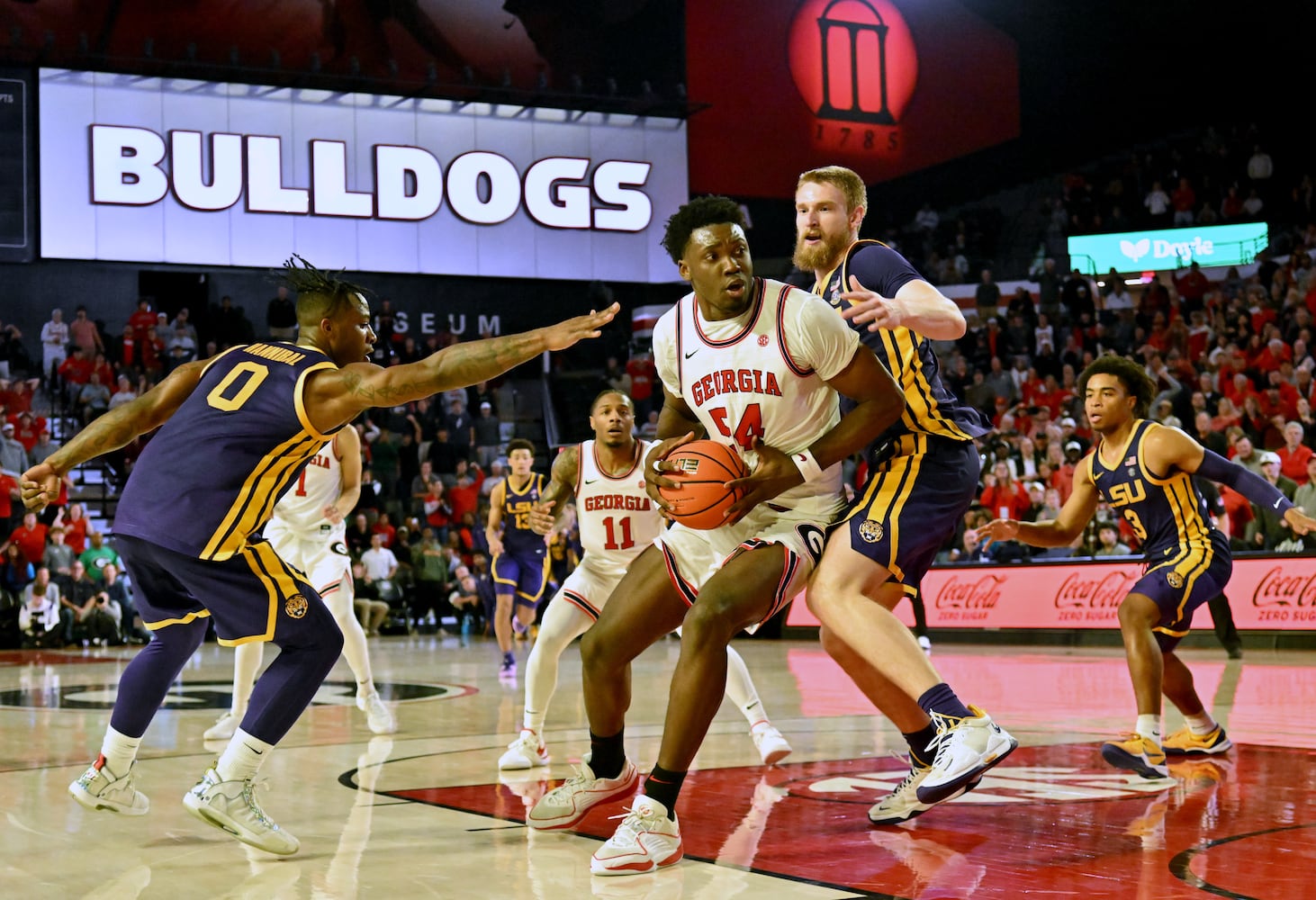 Georgia vs LSU basketball