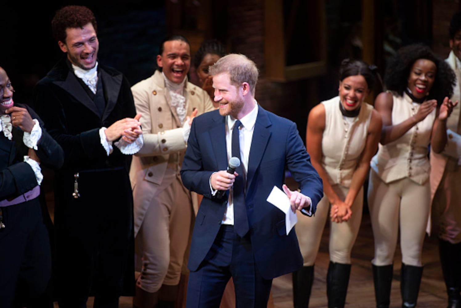 Photos: Prince Harry, Meghan Markle attend ‘Hamilton’ gala performance