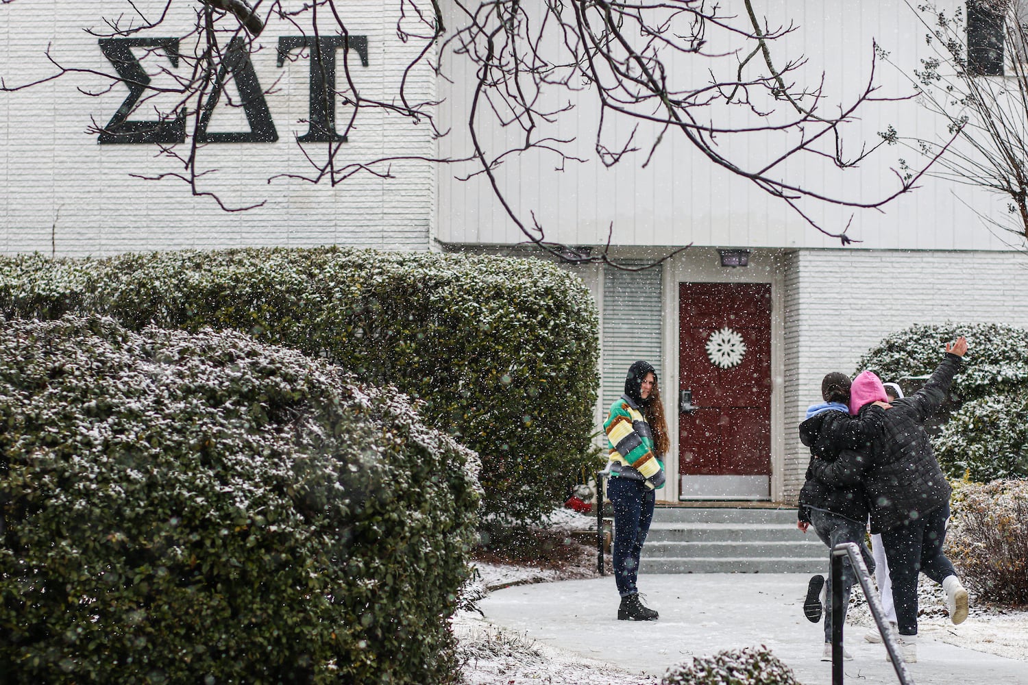 Athens Winter Storm