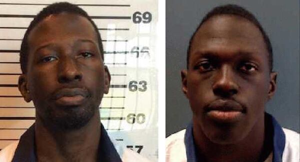 Brothers George Lo, left, and Nicholas Lo were sentenced to 12 months in federal prison for plotting to use a drone to smuggle cell phones, tobacco and other contraband into a Georgia prison in 2019. (Photos courtesy Georgia Dept. of Corrections)