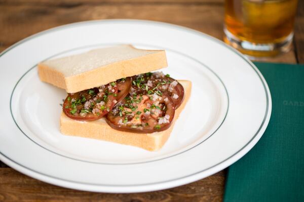  Garden and Gun Tomato Sandwich. Photo credit- Mia Yakel.