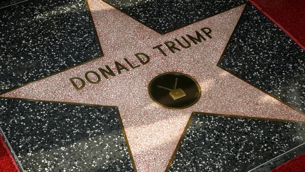 The LAPD is investigating after Donald Trump's star on the Hollywood Walk of Fame was vandalized again.