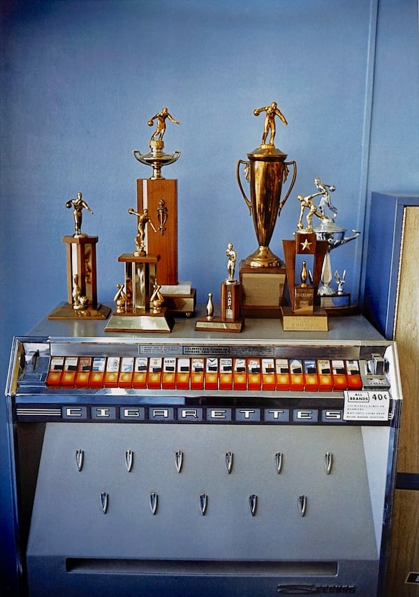 William Eggleston's "Untitled from Portfolio 10.D.70.V1 (trophies)" from 1968.