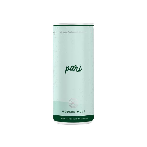 Pari's nonalcoholic modern mule is great over ice or as a mixer that adds ginseng, ginger and citrus zest to a cocktail. (Courtesy of Pari)