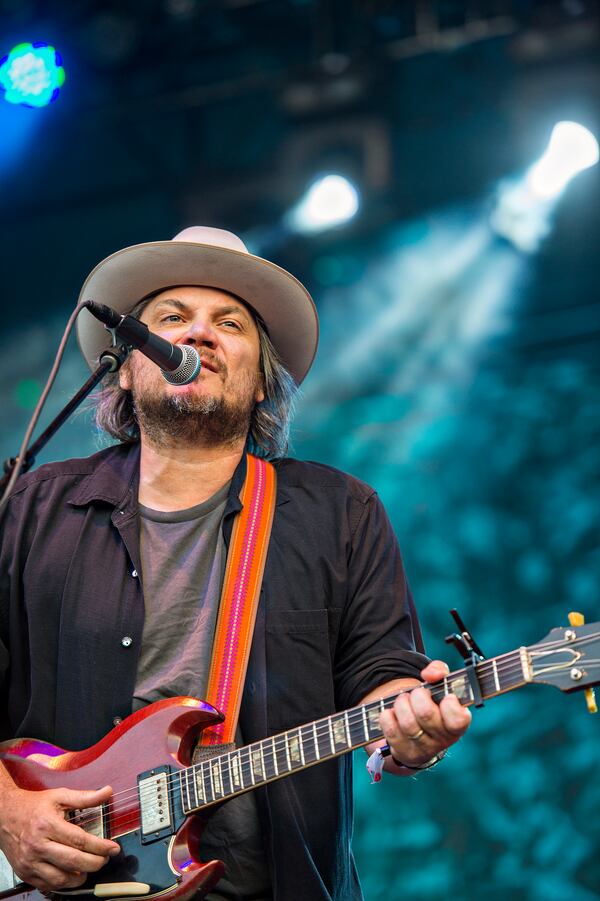 Jeff Tweedy and Wilco did plenty to dispel the "dad rock" tag. Photo: JONATHAN PHILLIPS / SPECIAL TO THE AJC