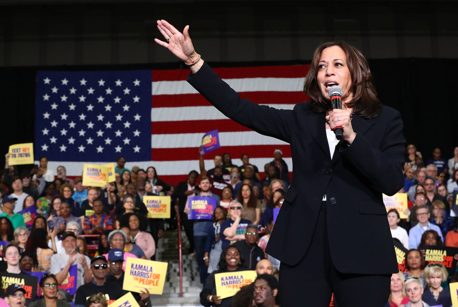 PHOTOS: Kamala Harris visits Ebenezer, Morehouse