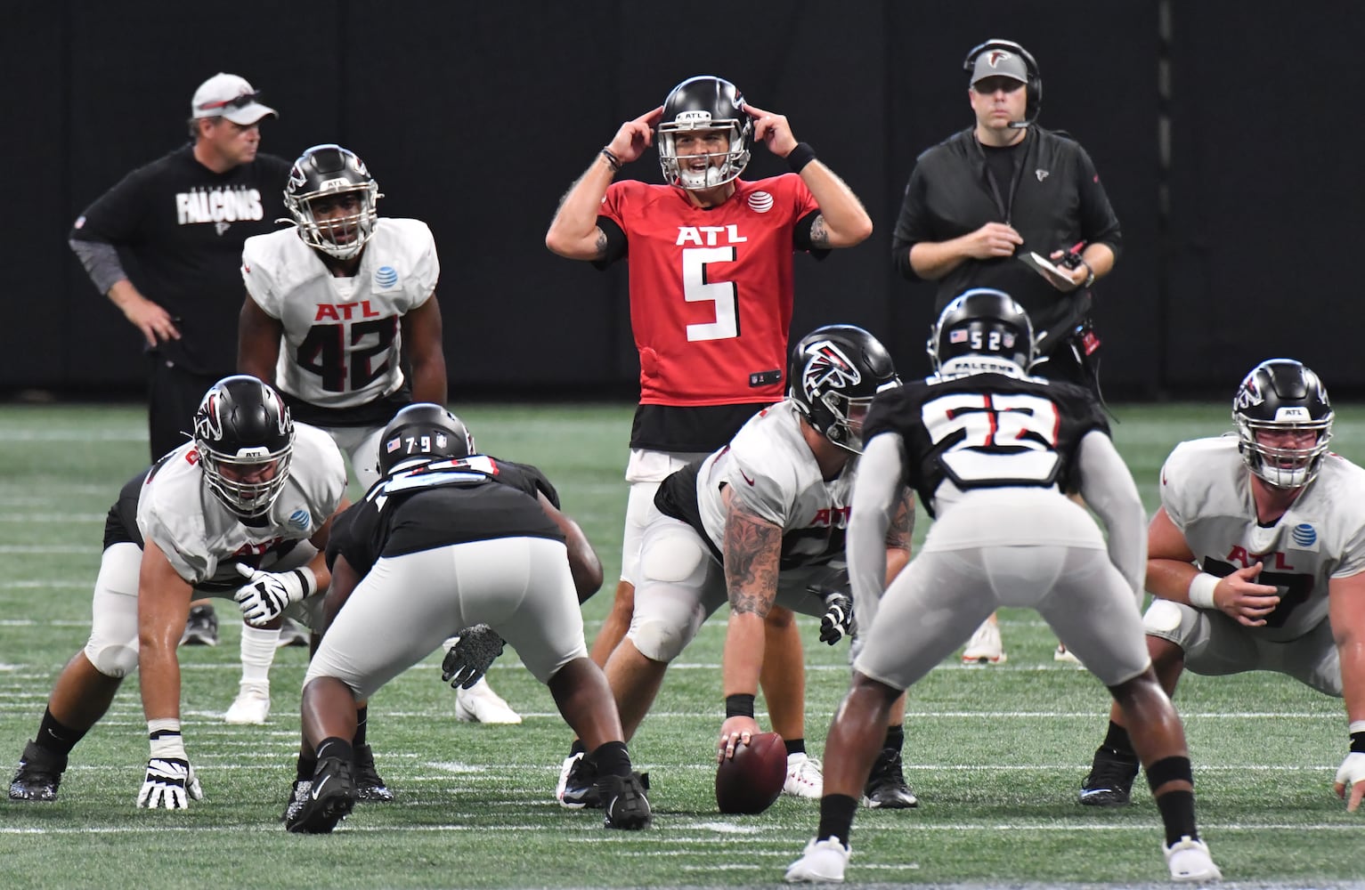 Falcons open practice photo