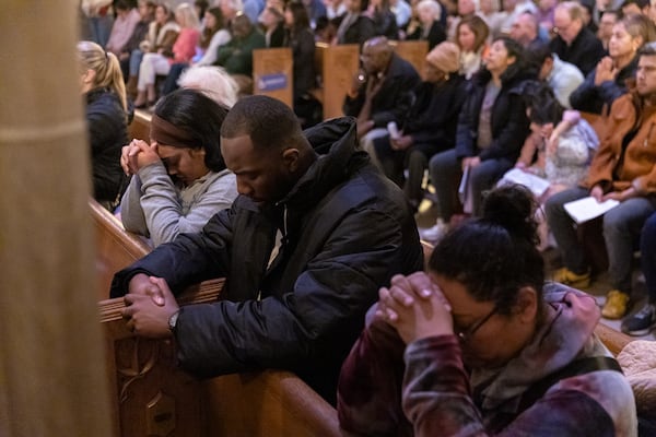 Ash Wednesday marks the beginning of Lent, 40 days spent in repentance until the resurrection of Jesus on Easter. (Arvin Temkar/AJC)