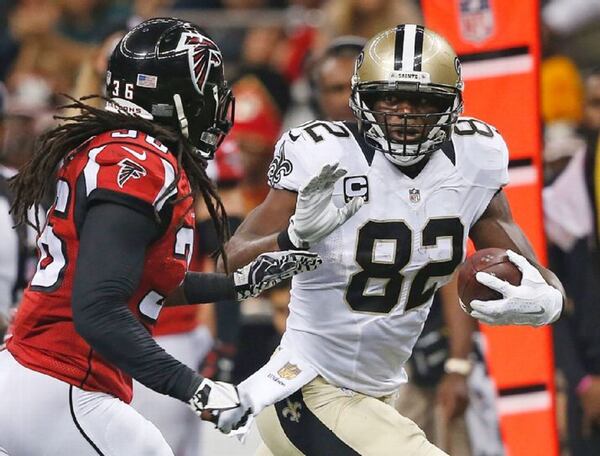 The Falcons couldn't stop Saints tight end Benjamin Watson. (AP Photo)