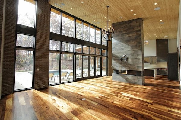 This modern estate at 4056 Hog Mountain Road in Hoschton is listed for $2.195 million. (Photos via zillow.com)