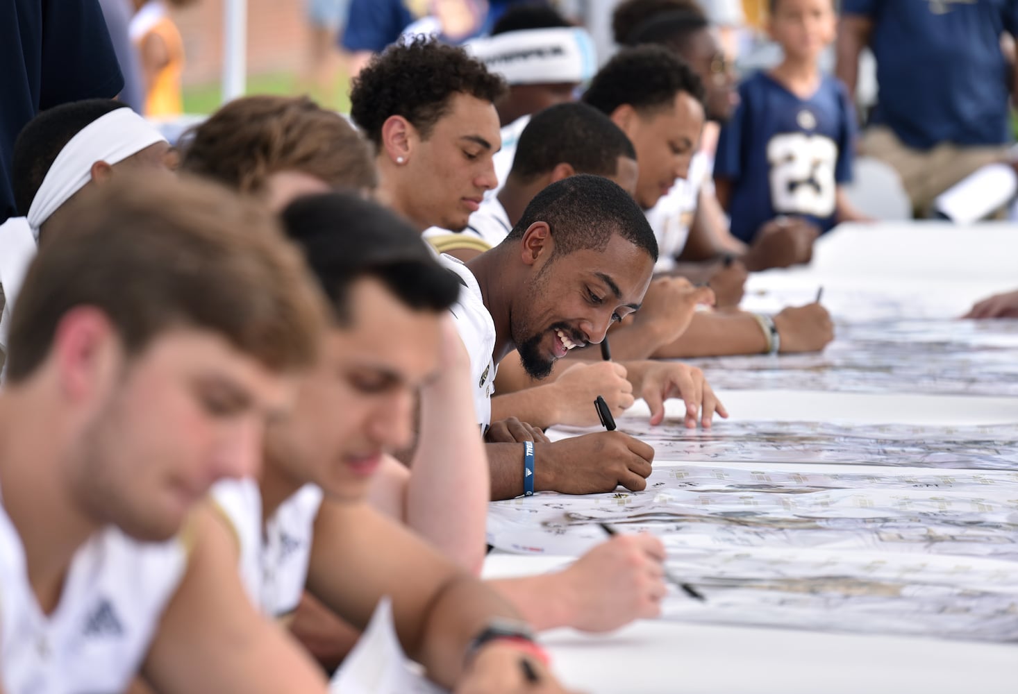 Photos: Fan day at Georgia Tech