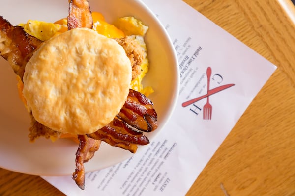 Cahawba House in downtown Montgomery is known for its hearty biscuit-based breakfast sandwiches.
Courtesy of The Montgomery Area Chamber of Commerce Convention and Visitor Bureau.