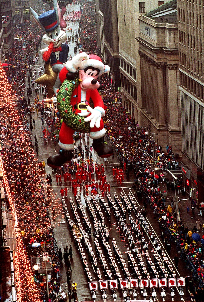 Macy's Thanksgiving Day Parade floats through the years