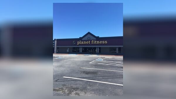 This Planet Fitness in Stone Mountain has been closed during the coronavirus pandemic. (BILL RANKIN/brankin@ajc.com)