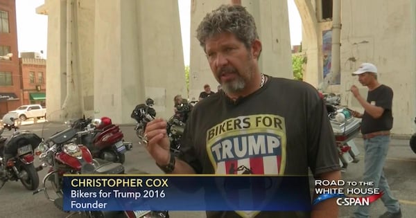  Chris Cox during a C-SPAN interview