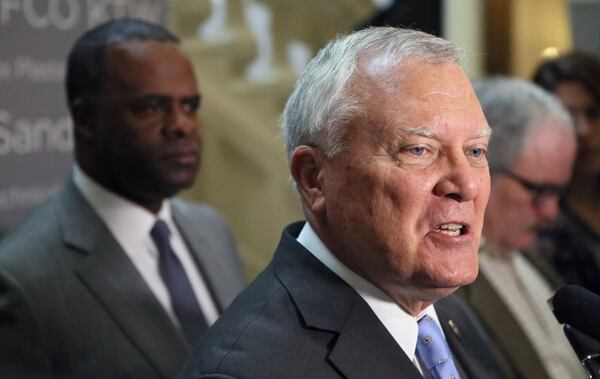 When he was Atlanta's Democratic mayor, Kasim Reed, left, worked with then-Gov. Nathan Deal, a Republican, to help secure the Obama administration's support for a massive dredging project in Savannah. Deal could work with Reed, University of Georgia political scientist Charles Bullock said, because he wasn't interested in getting all the credit after climbing as high as he wanted on Georgia's political ladder. (Bob Andres/The Atlanta Journal-Constitution/TNS)