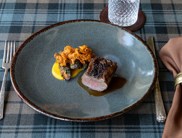 A roasted lamb loin is one of the dishes that might be on offer at Nàdair. (Courtesy of Angie Mosier)