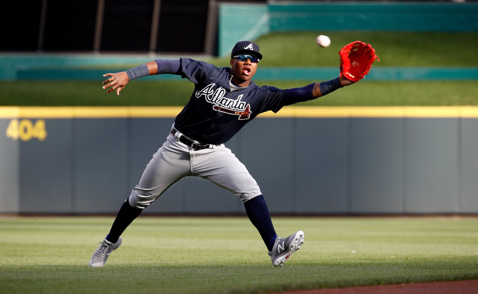 Photos: Ronald Acuna makes debut with Braves