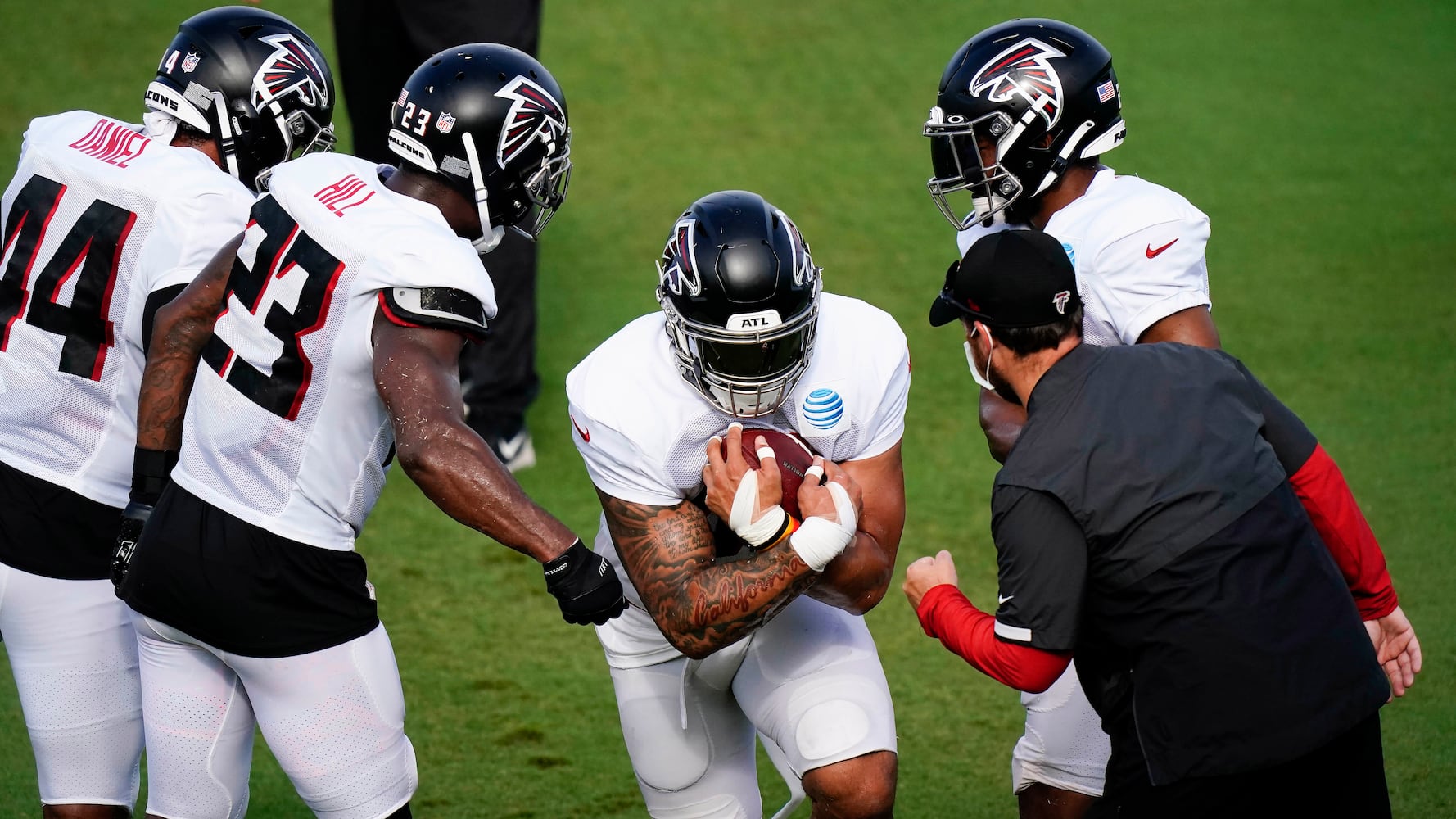 Falcons practice