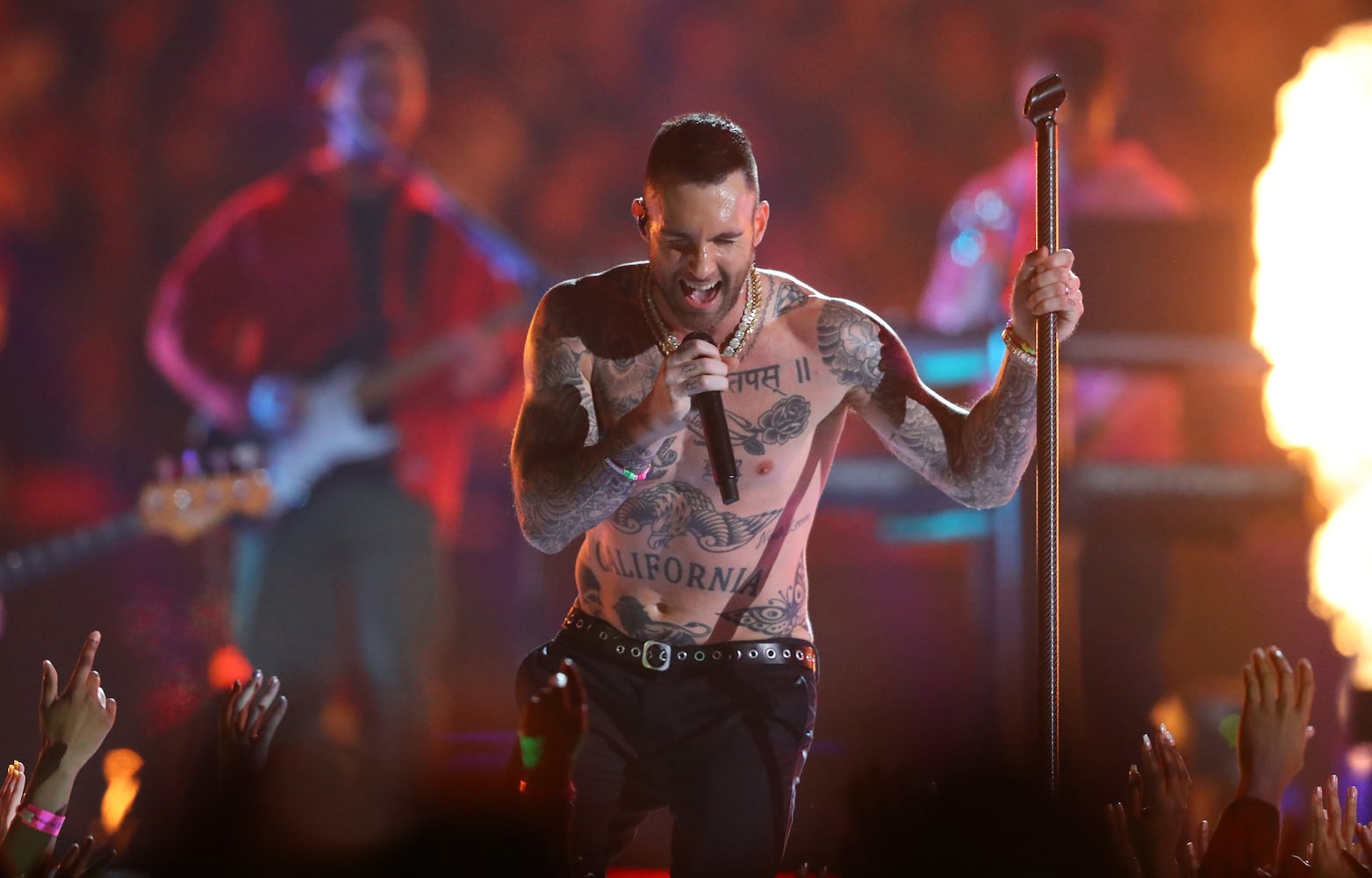 Super Bowl 53: Maroon 5, Travis Scott, Big Boi light up halftime show