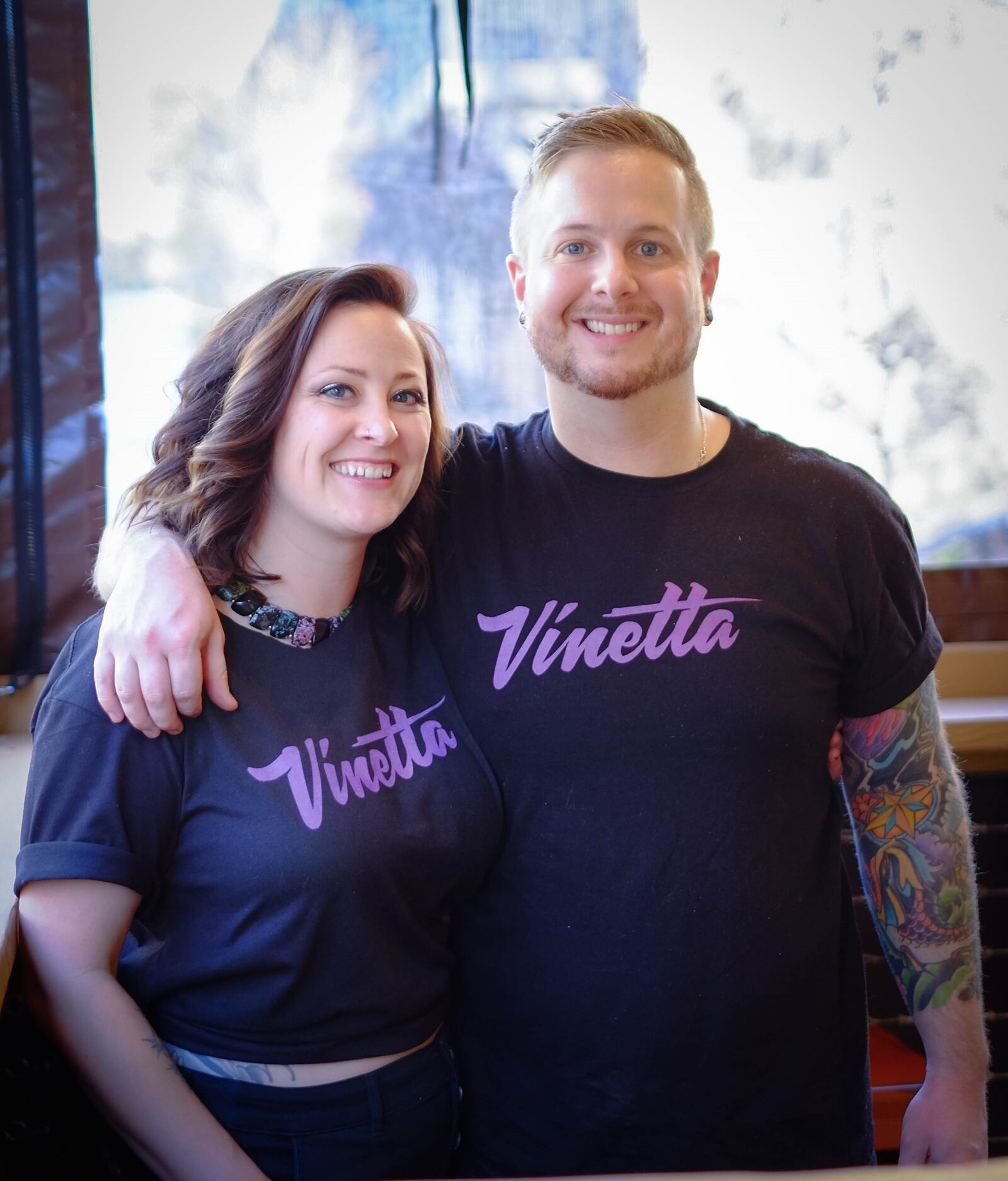 Amanda Newsom and Joel Penn are the partners behind the pop-up Vinetta, which they hope to turn into a brick-and-mortar restaurant. Courtesy of Jimmy Clemmons