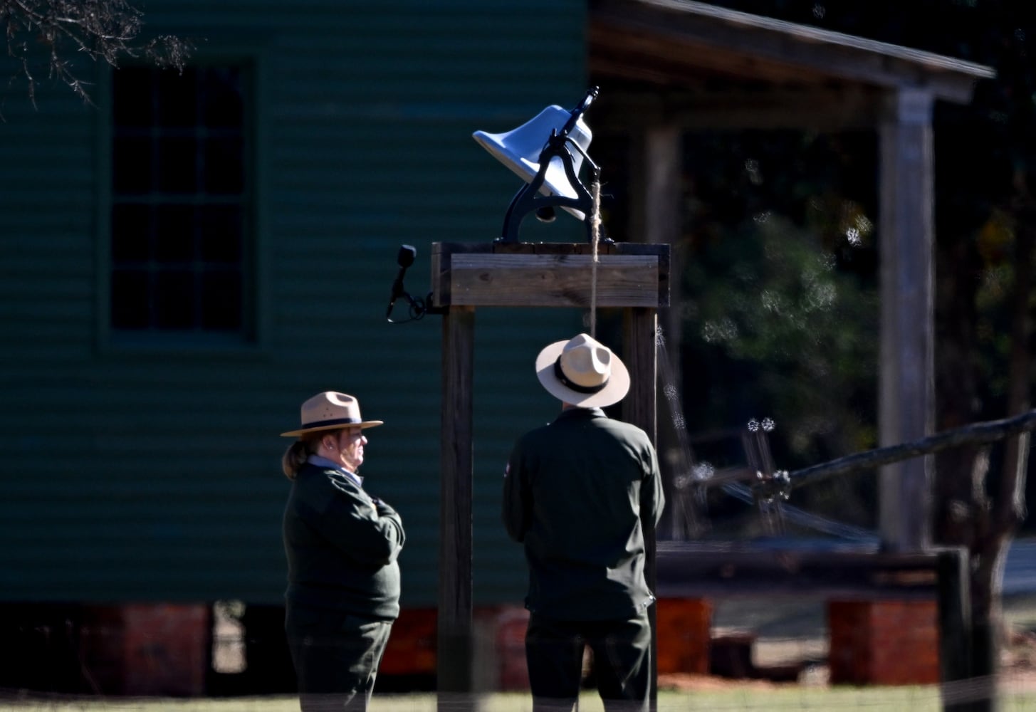 Carter funeral at the boyhood farm