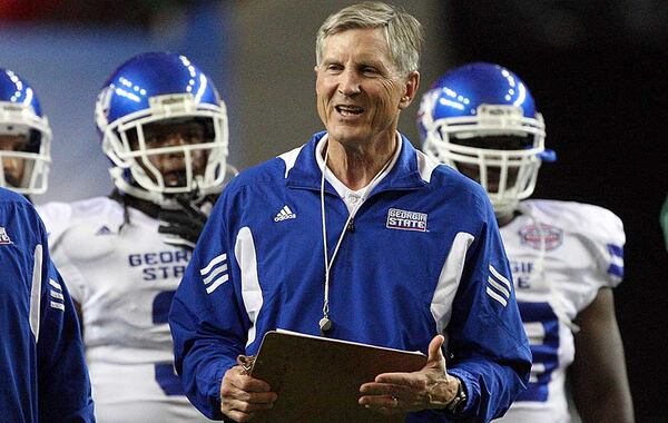 Former Georgia Tech All-American and coach Bill Curry, who was Georgia State’s first coach, from 2010 to 2012.