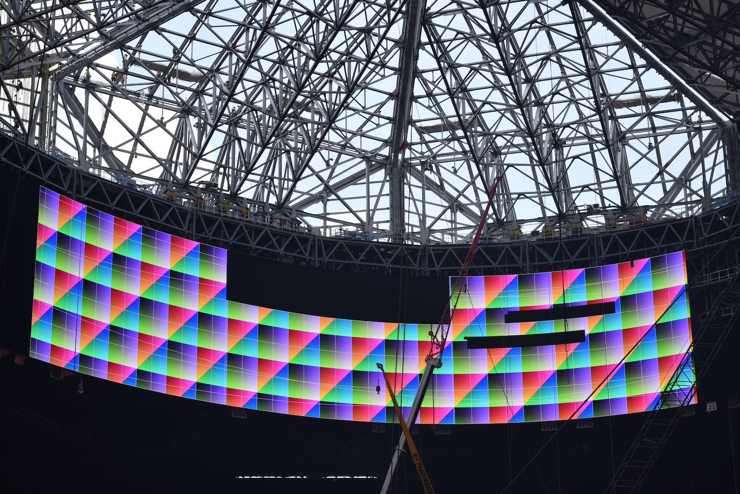 Photos: The latest look at the Falcons’ new Mercedes-Benz Stadium