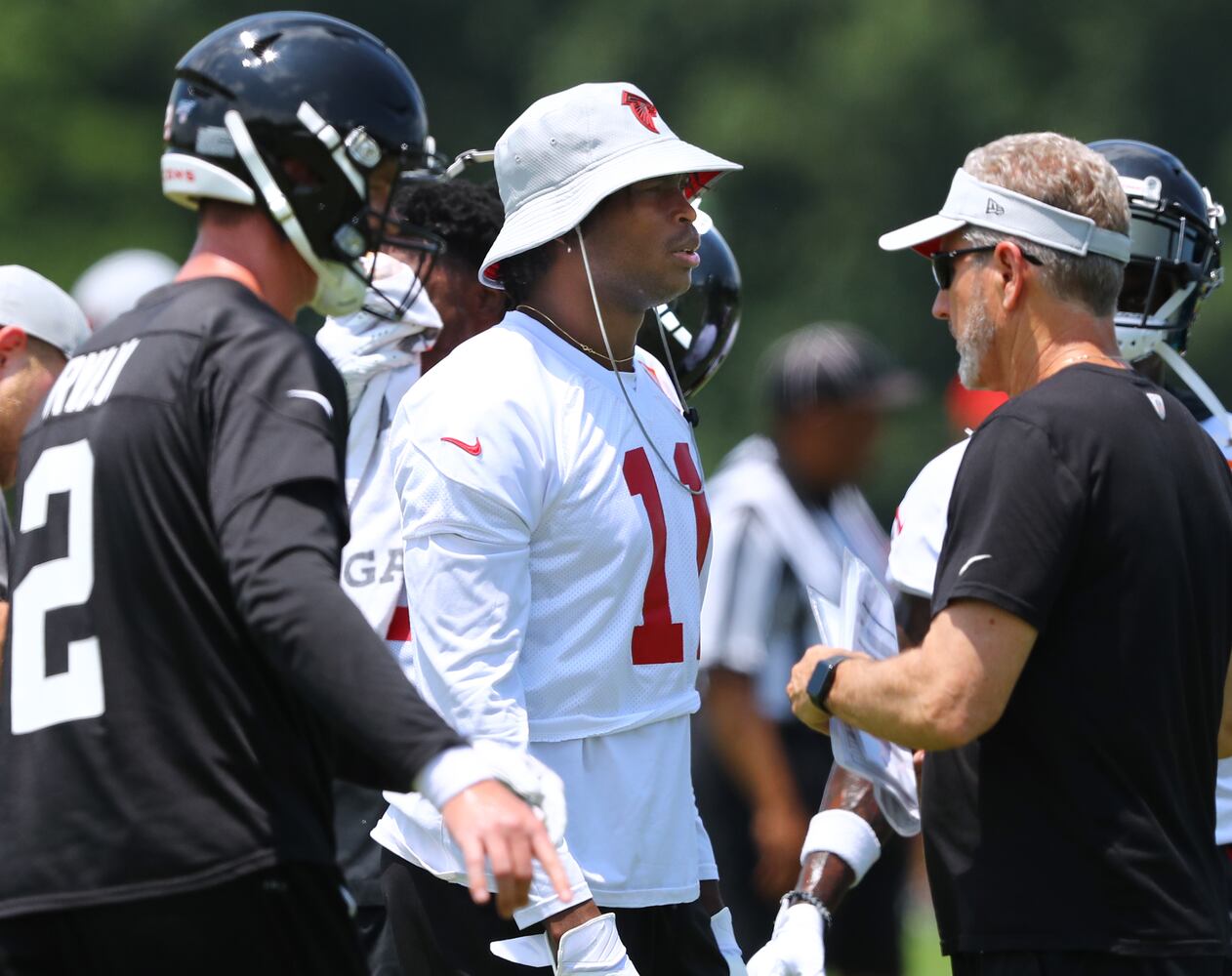 Photos: Falcons open minicamp in Flowery Branch