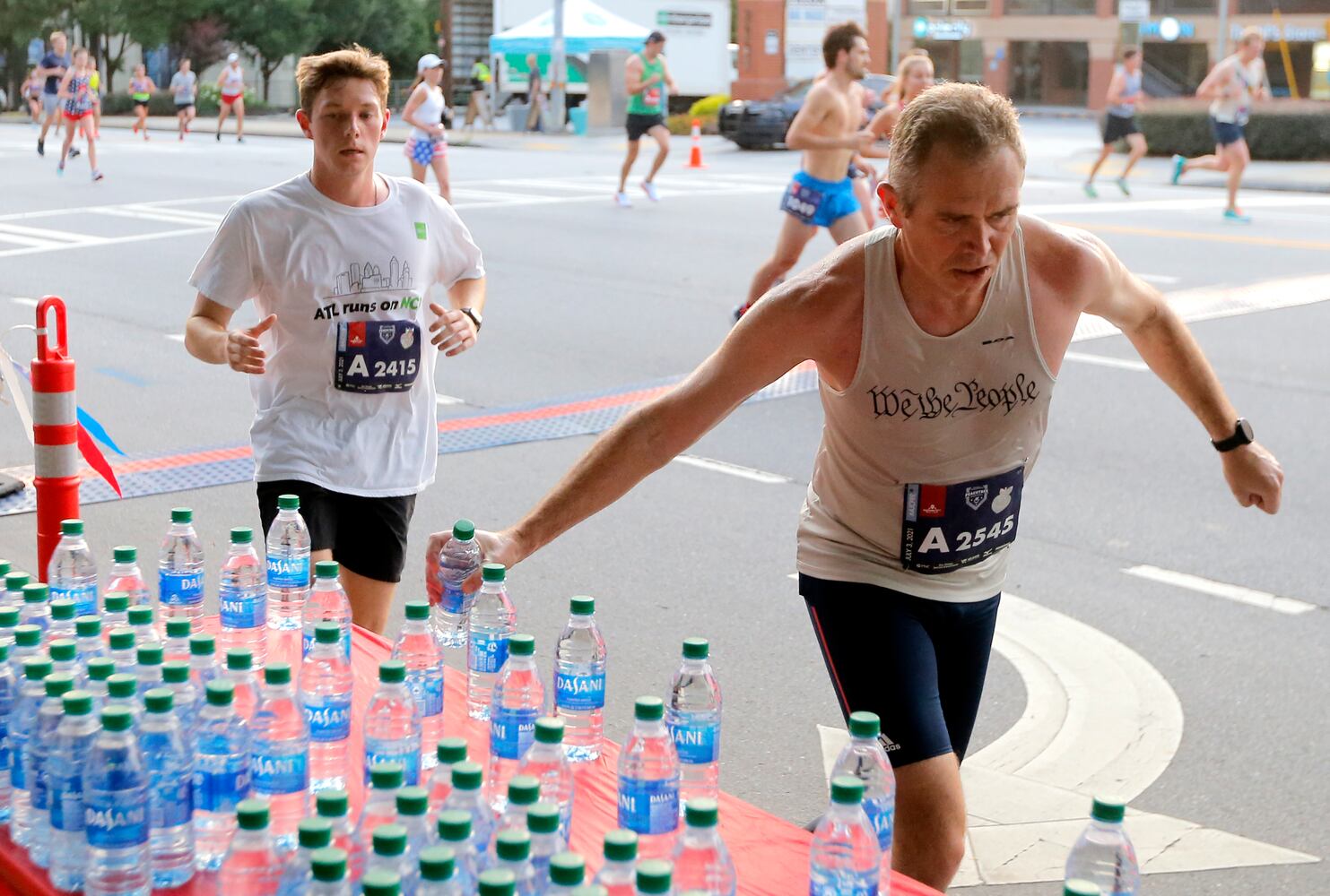 Peachtree Road Race photos