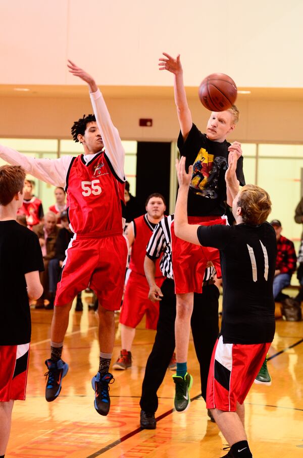 Athletes compete during the 2019 winter games of Special Olympics Georgia. (Courtesy the Special Olympics Georgia)