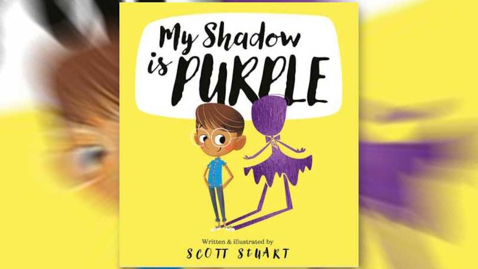 A Cobb County elementary school teacher was placed on administrative leave after she read "My Shadow is Purple" to her fifth graders. The book has a message that challenges gender norms. (Courtesy of Larkin House)