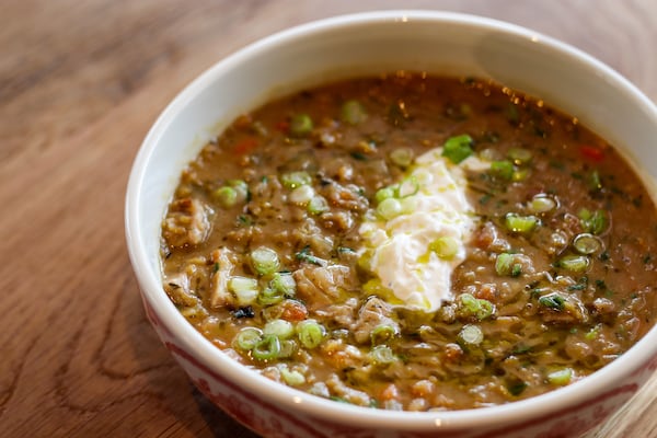 Split Pea Soup from the menu of Mount Royal.