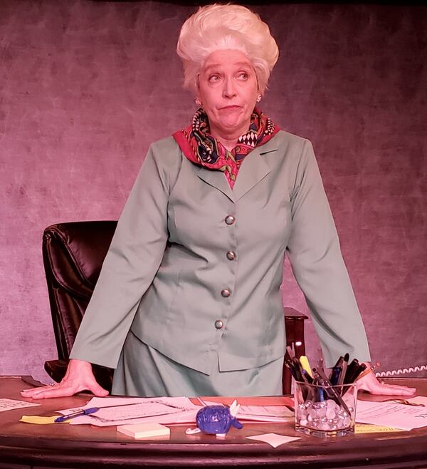 Clarinda Ross appears in ART Station’s one-woman show “Ann,” about former Texas governor Ann Richards.
Courtesy of Michael Hidalgo