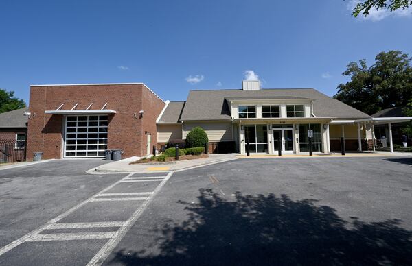 Exterior of new Fulton County Behavioral Health Crisis Center, on Friday, June 21, 2024 in Atlanta. (Hyosub Shin / AJC)