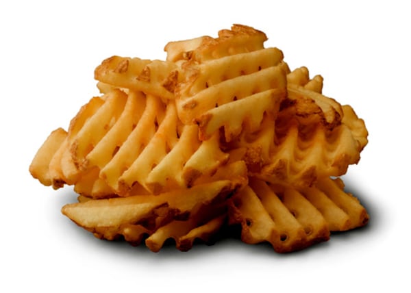 Chick-fil-A waffle fries in their pre-pea starch era.