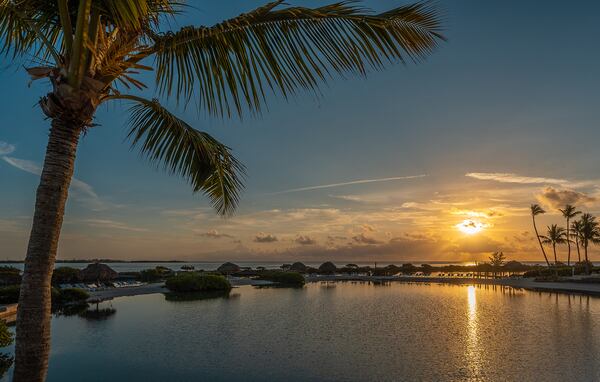 Billed as the only resort destination in the Florida Keys, Hawks Cay includes a saltwater lagoon with views of the sunset.
Courtesy of Hawks Cay Resort