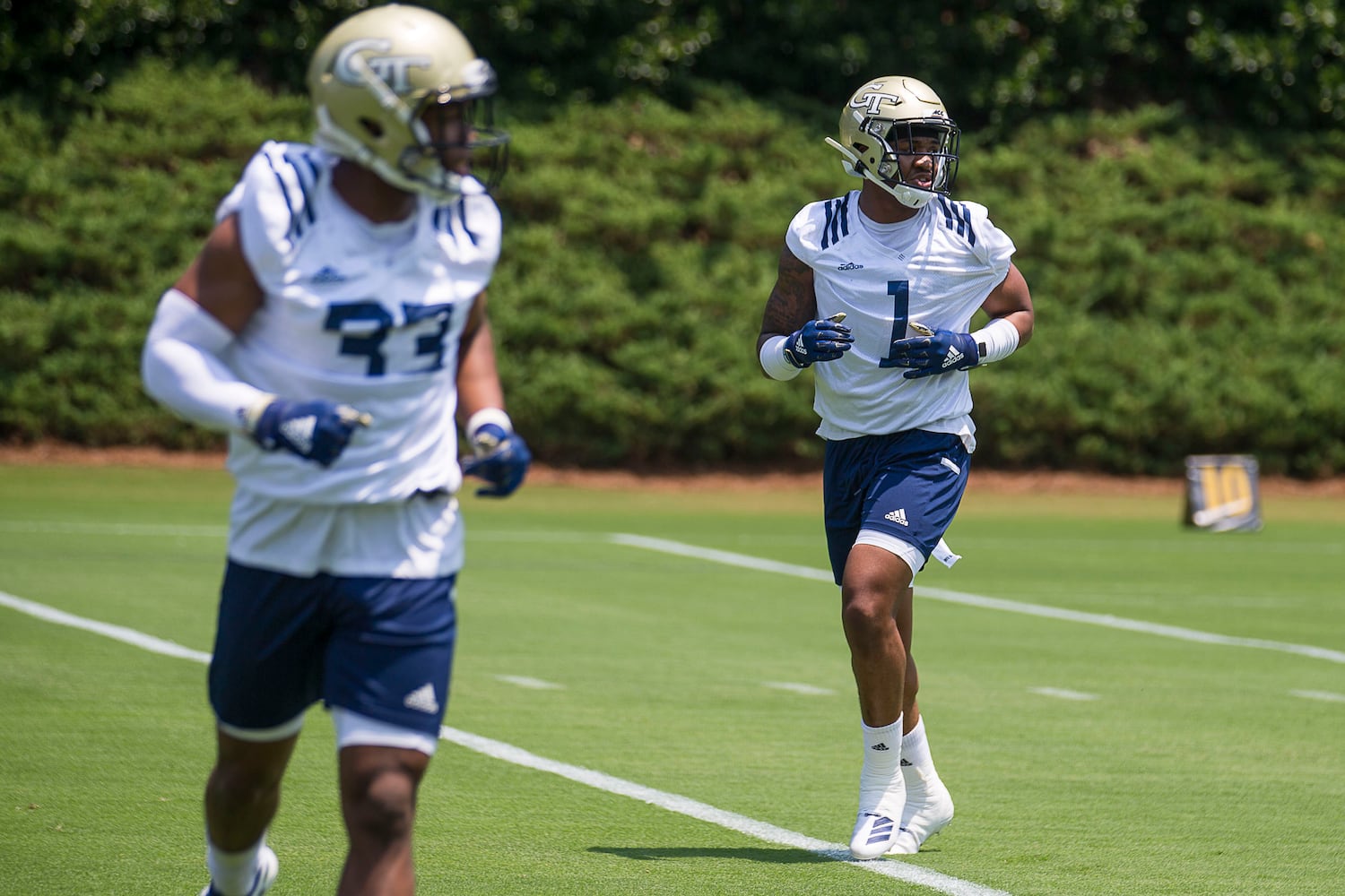 Photos: New coach Geoff Collins has Georgia Tech on the field