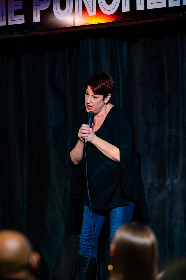 Adriane Benson went outside her comfort zone and does stand-up comedy. 
Courtesy of Adriane Benson.