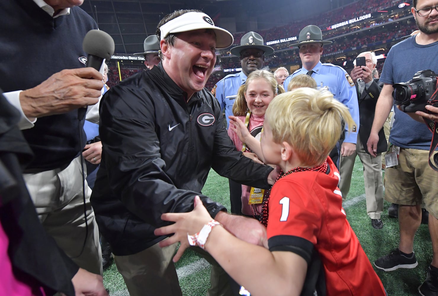 Photos: Bulldogs celebrate SEC title