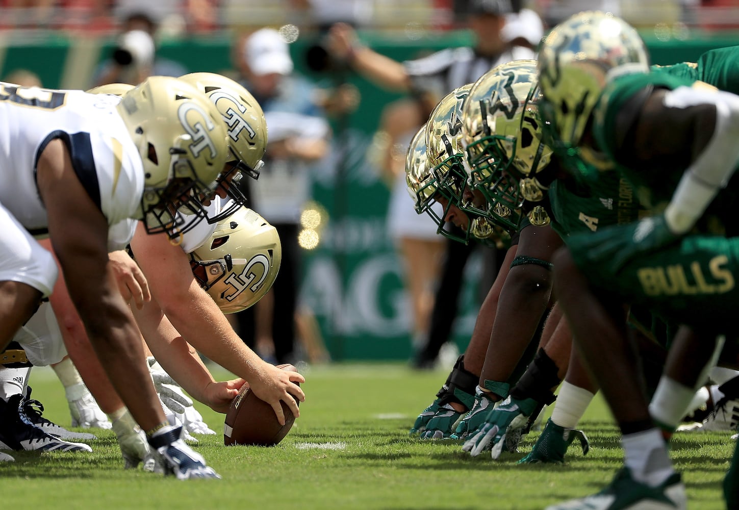 Photos: Georgia Tech is tested by South Florida