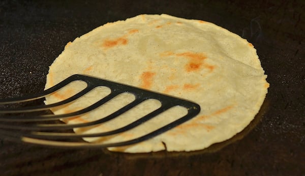 Clevenger suggests cooking the first side over low to medium heat. This helps set the dough and decreases risk of sticking or over-cooking. (Chris Hunt/Special)