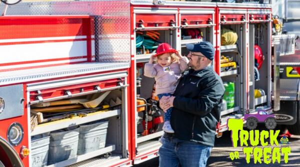 Take the kids to touch cool vehicles, collect Halloween candy and more at Kennesaw’s Truck or Treat event Saturday.